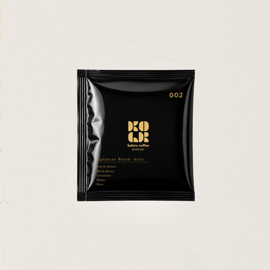 [Koloro Coffee Roastery] Kuro 002 | Drip Bag 掛耳包