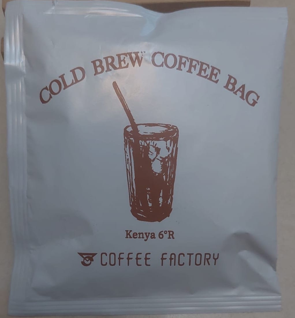 [Coffee Factory]drip bag coffee 6 style