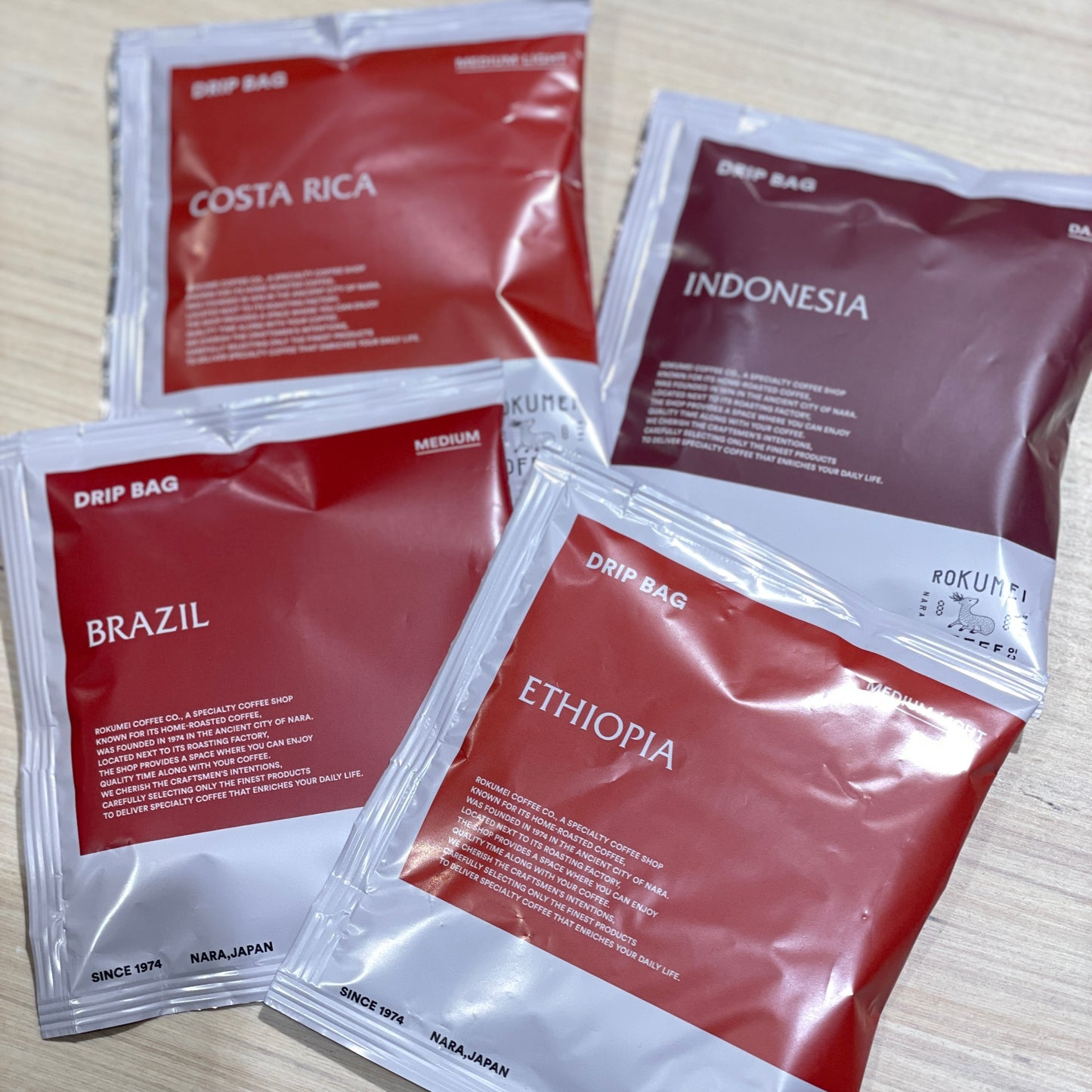 ROKUMEI COFFEE CO. [INDONESIA/ETHIOPIA/COSTARICA/BRAZIL]