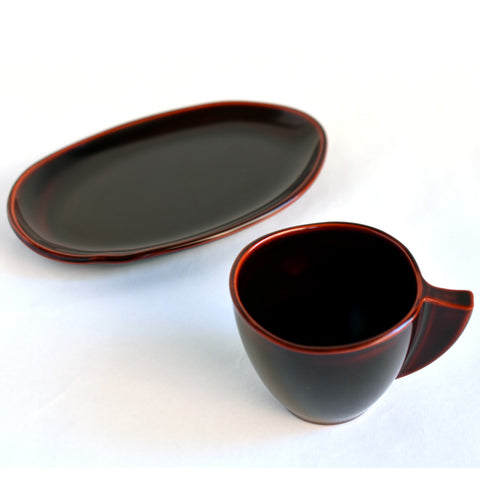 【井助商店】漆器咖啡杯碟套裝