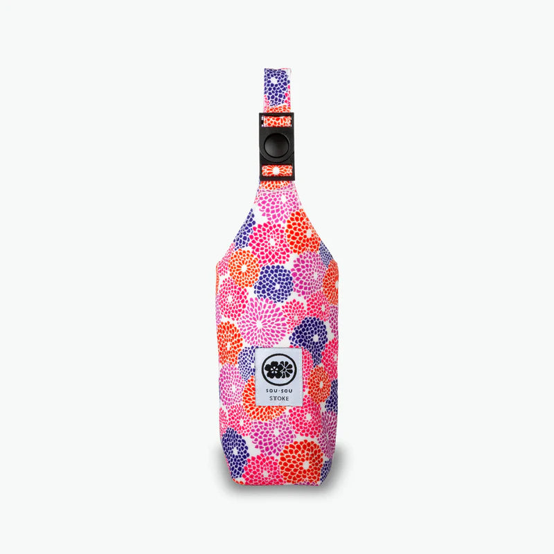 STTOKE™ x SOU•SOU - Bottle Handy Bag / Chrysan (Limited Edition)