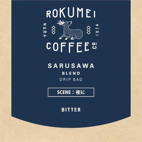 [ROKUMEI Coffee] coffee drip bag 4 styles